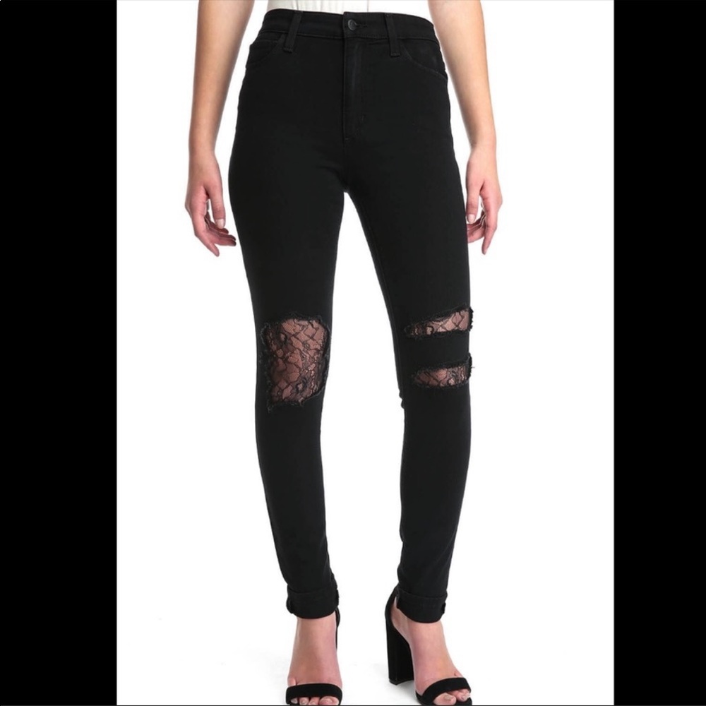 Joes Jeans Charlie high rise with Lace